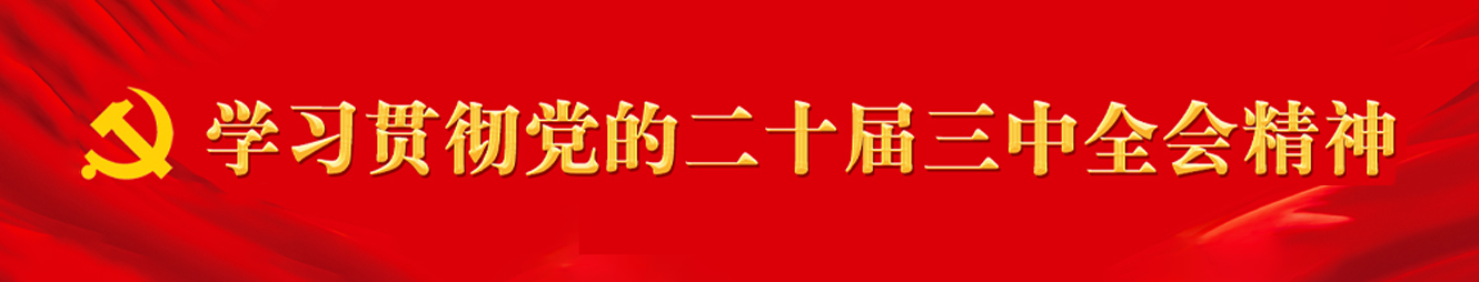 學習貫徹黨的二十屆三中全會精神